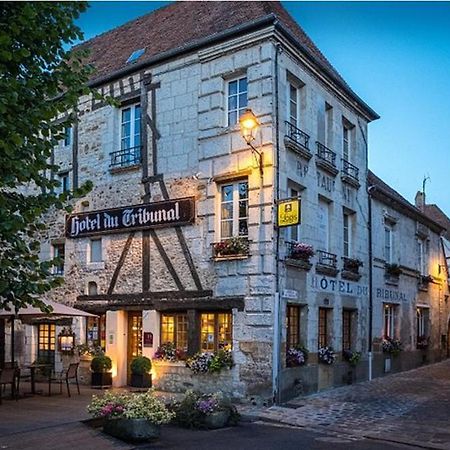 Logis - Hotel & Restaurant Du Tribunal Mortagne-au-Perche Eksteriør bilde