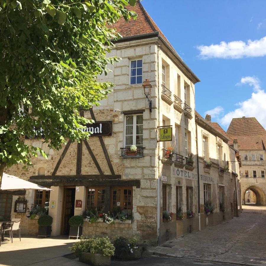 Logis - Hotel & Restaurant Du Tribunal Mortagne-au-Perche Eksteriør bilde